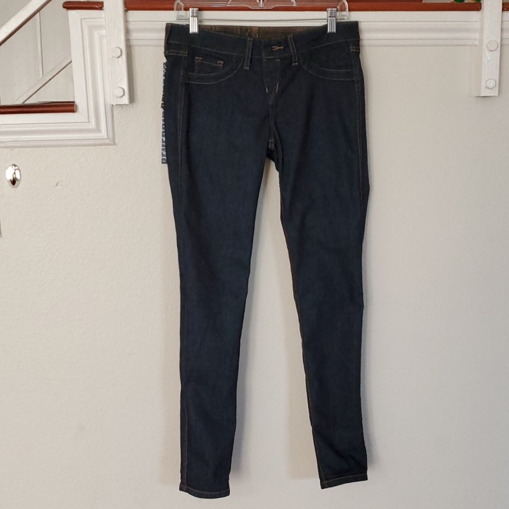 Fragile blue Reversible jeans